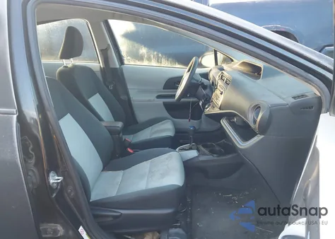 2013 Toyota Prius C Two из США, поврежденный, VIN JTDKDTB37D1534862